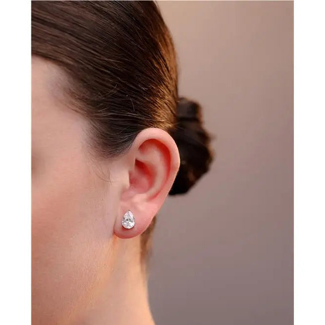 RHODIUM/CRYSTAL/SMOOTH SMOOTH DROPS