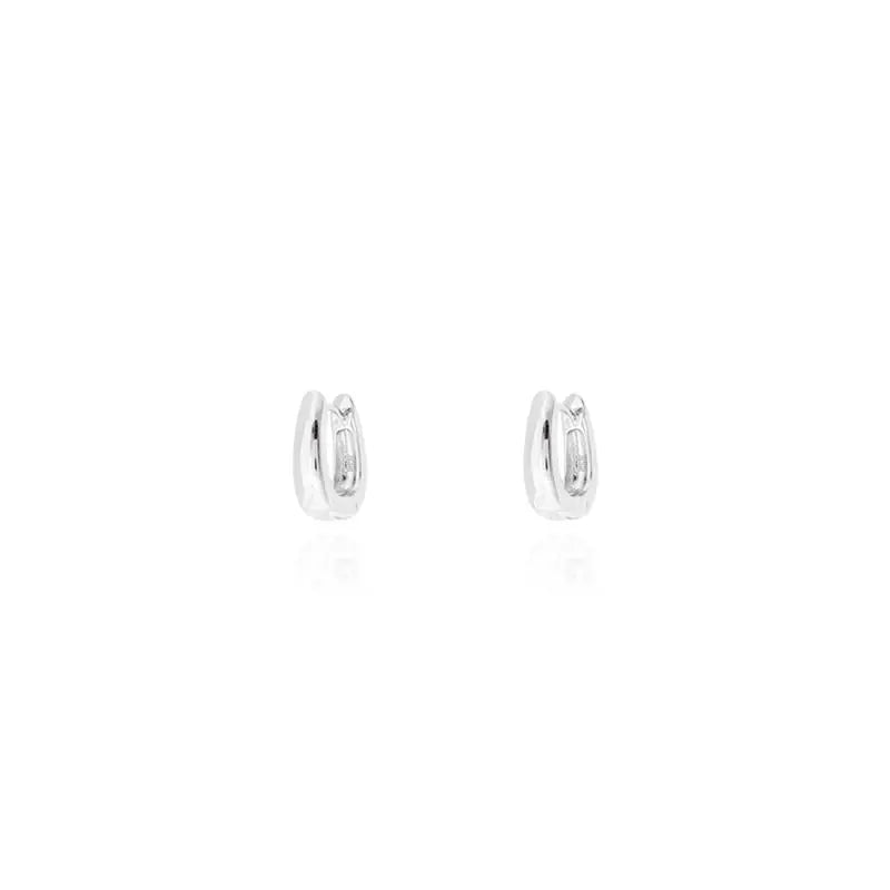 OVAL RING 10 MM RHODIUM/WITHOUT STONE/SMOOTH