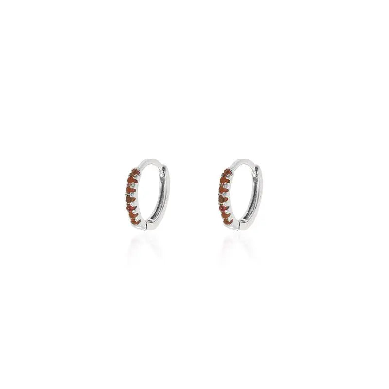 10 MM RING, HALF THIN SETTING, RHODIUM/WITHOUT STONE/RUBY