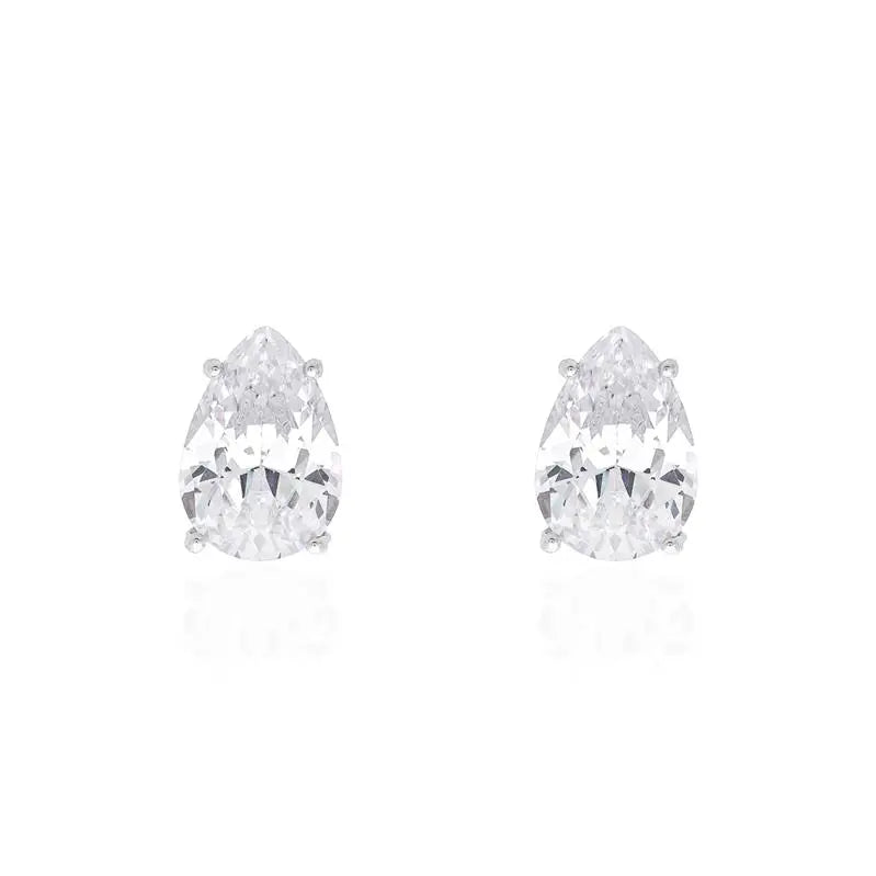 RHODIUM/CRYSTAL/SMOOTH SMOOTH DROPS