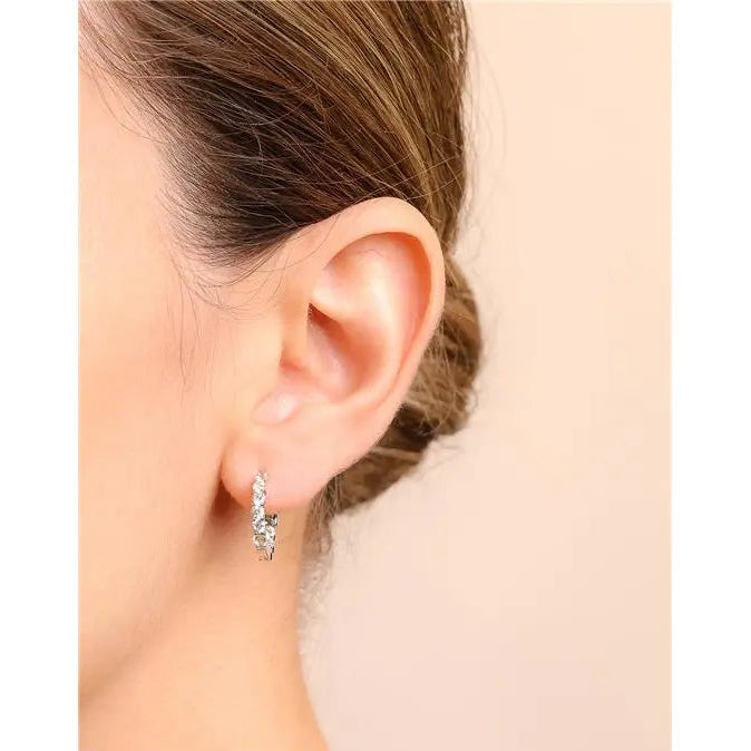 17 MM RING 2 MM POINTS INSIDE AND OUTSIDE RHODIUM/WITHOUT STONE/YELLOW FANCY