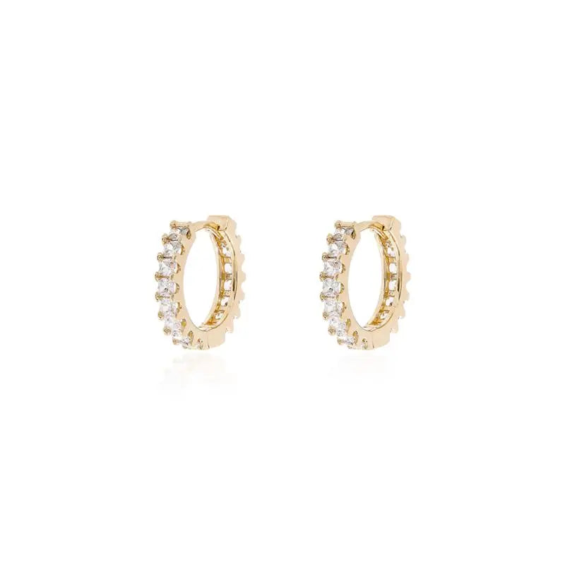 16 MM BAGUETTE SQUARE RING GOLD/WITHOUT STONE/WHITE ZIRCONIA