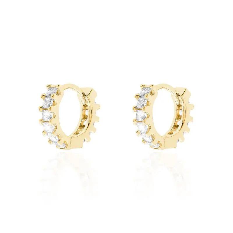 13 MM BAGUETTE SQUARE RING GOLD/WITHOUT STONE/WHITE ZIRCONIA